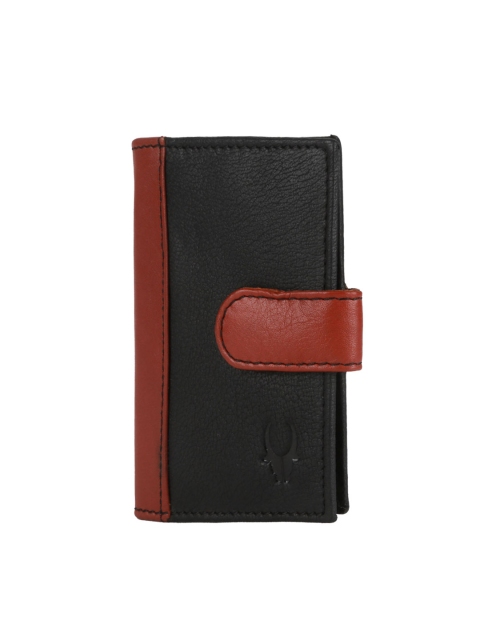 

WildHorn Men Black Genuine Leather Wallet
