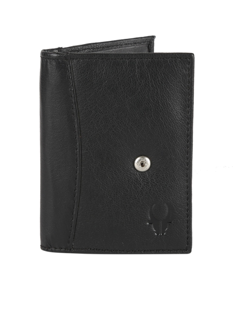 

WildHorn Men Black Genuine Leather Wallet