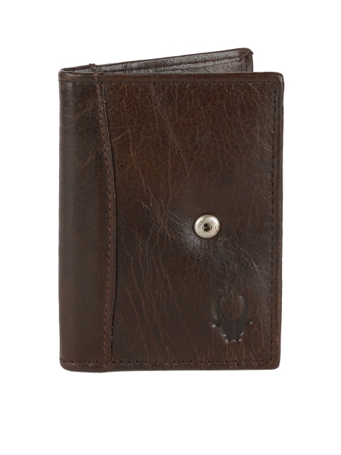 

WildHorn Men Brown Genuine Leather Wallet