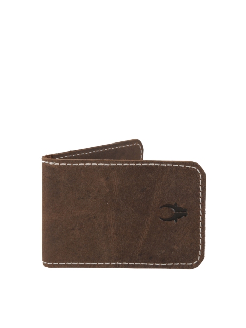 

WildHorn Men Brown Genuine Leather Card Holder