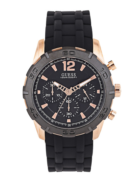 

GUESS Men Black Chronograph Dial Watch W0864G2