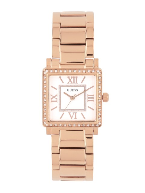 

GUESS Women White Dial Watch W0827L3