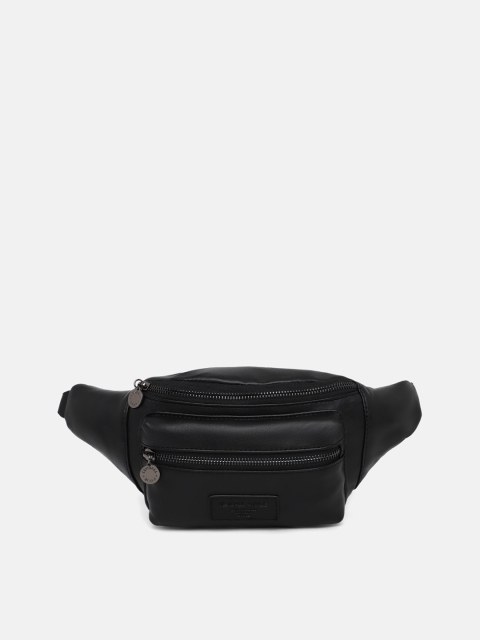 

KENDALL & KYLIE Black Textured Structured Satchel with Quilted