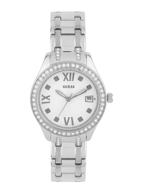 

GUESS Women White Dial Watch W0848L1