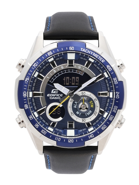 

CASIO Edifice Men Navy Blue Dial Sensor chronograph Watch ERA-600L-2AVUDF - EX355