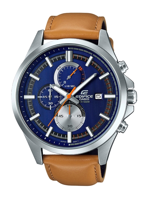 

Casio Edifice Men Chronograph Watch EFV-520L-2AVUDF(EX350), Blue