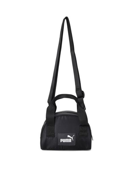 

Puma Women Black Printed Core Pop Mini Grip Bag