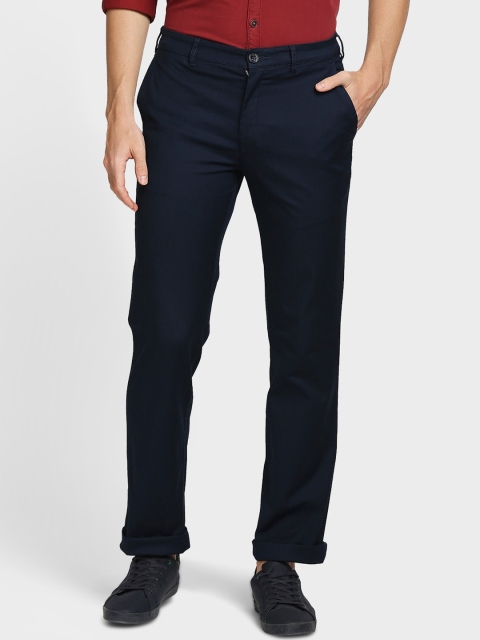 

ColorPlus Men Navy Blue Trousers