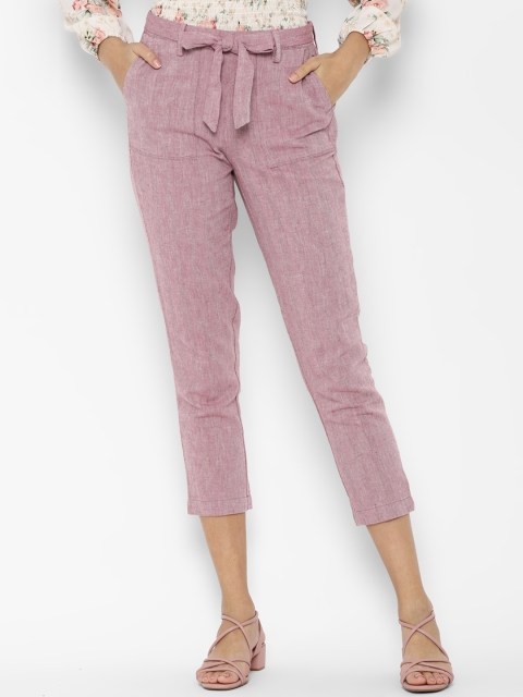 

Allen Solly Woman Women Pink Trousers