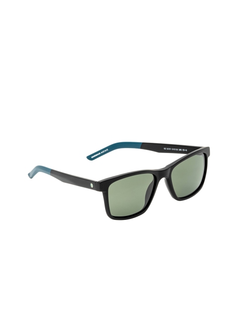 

KOSCH ELEMENTE Men Green Lens Rectangle Sunglasses with UV Protected Lens KO 1020