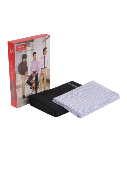 

Raymond Men Shirt & Trouser Fabric Set, Blue