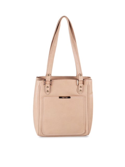 

Metro Pink PU Shopper Shoulder Bag