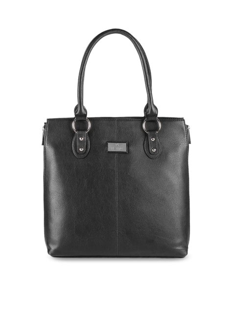 

Metro Black PU Bowling Shoulder Bag