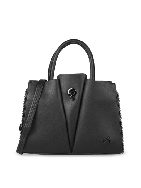 

Metro Black PU Structured Handheld Bag