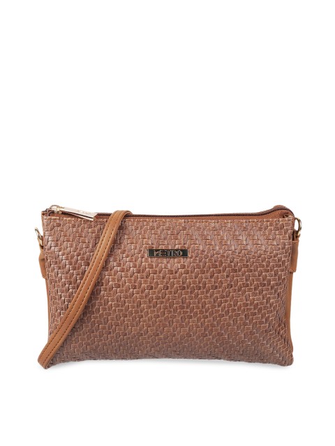 

Metro Tan PU Swagger Sling Bag with Quilted