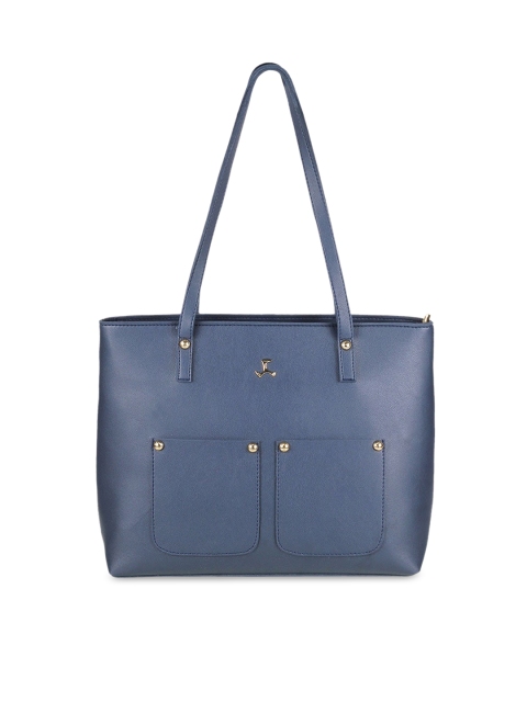 

Mochi Blue PU Structured Shoulder Bag