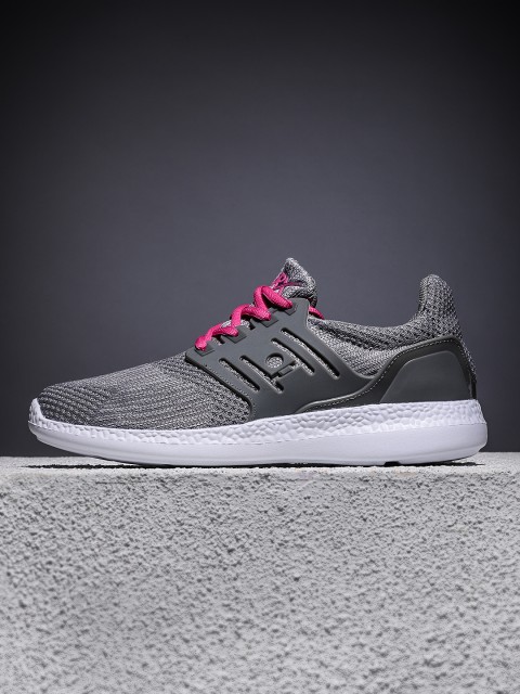

HRX by Hrithik Roshan Women Grey Flash Knit Running Shoes
