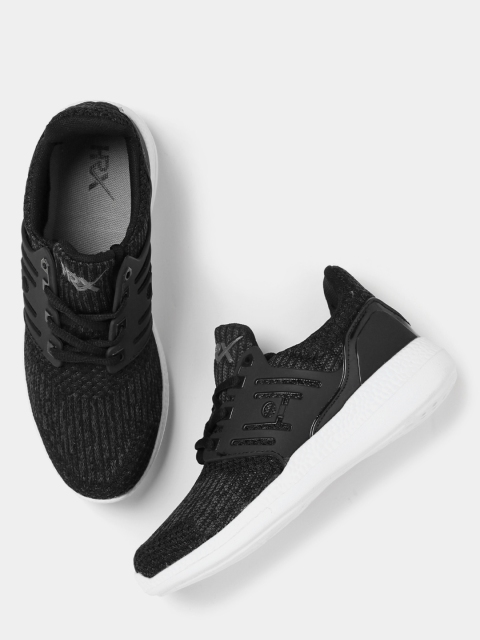 

HRX by Hrithik Roshan Women Black Flash Knit Running Shoes