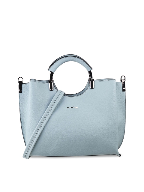 

Mochi Blue PU Structured Handheld Bag with Tasselled Detail