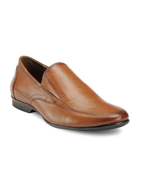 Teakwood Leathers Men Tan Brown Leather Formal Shoes Teakwood Leathers Men Tan Brown Leather Formal Shoes