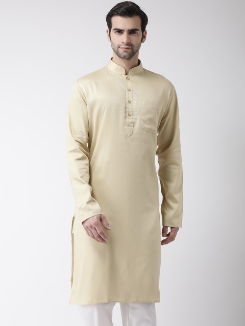 

SG LEMAN Men Gold-Toned Thread Work Kurta