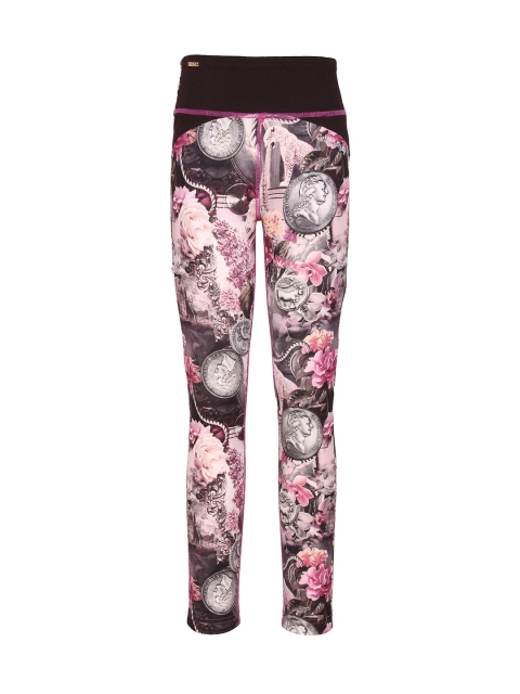 

CUTECUMBER Girls Multicoloured Printed Leggings, Multi