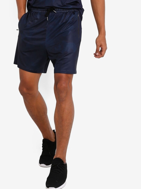 

ZALORA ACTIVE Men Navy Blue Chino Shorts