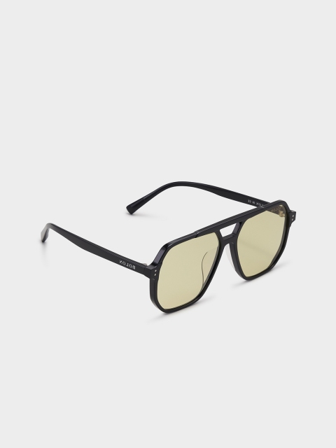 

BOLON EYEWEAR Women Green Lens Aviator Sunglasses & Polarised & UV Protected Lens BL3051