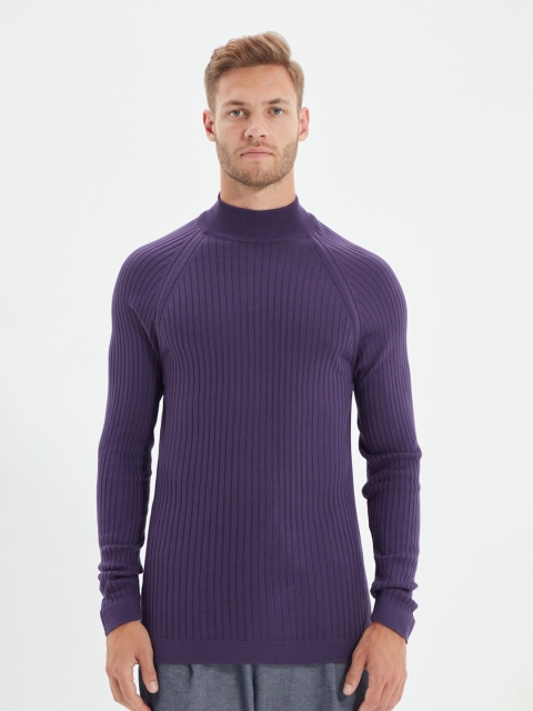 

Trendyol Men Purple Pullover