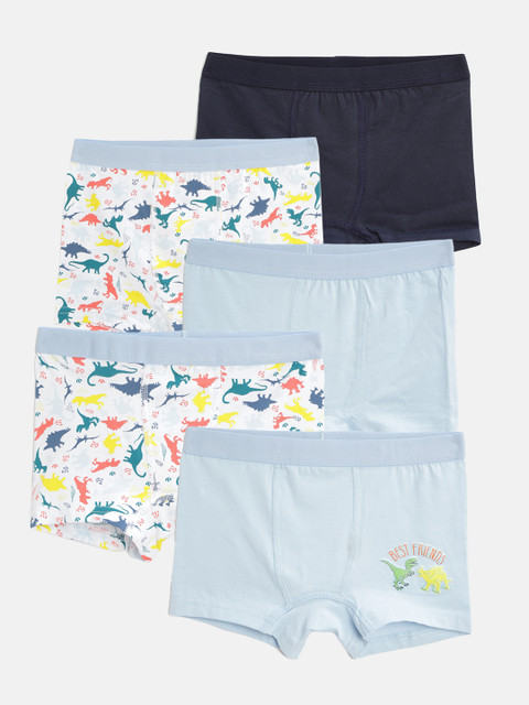 

DeFacto Boys Pack of 5 Trunks, Blue