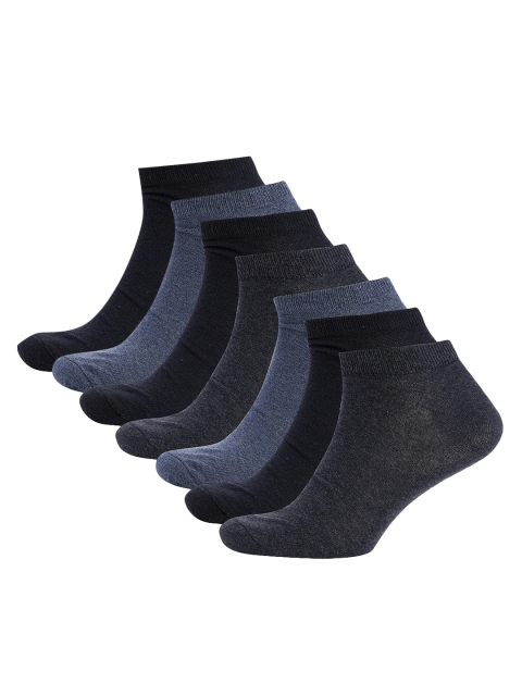 

DeFacto Men Pack of 7 Ankle-Length Socks, Navy blue