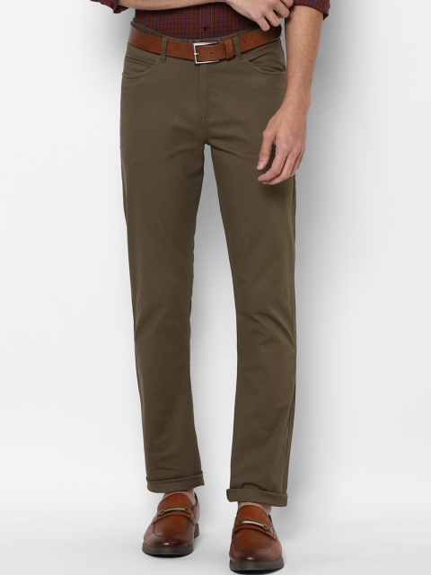 

Allen Solly Men Brown Slim Fit Chinos Trousers