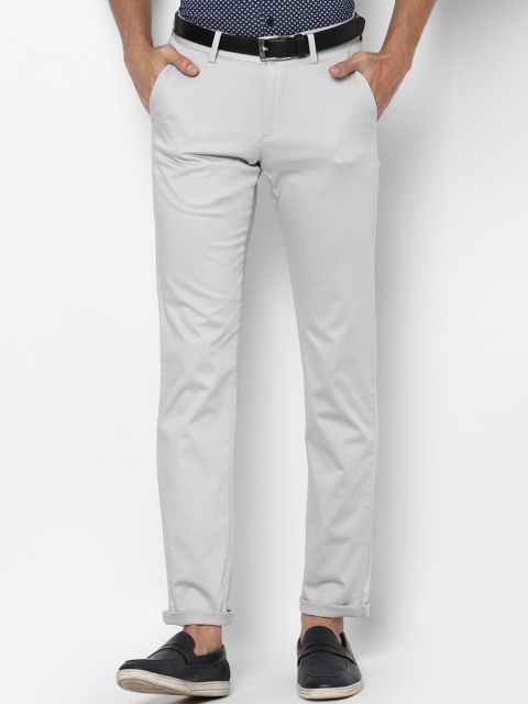 

Allen Solly Men Grey Slim Fit Chinos Trousers