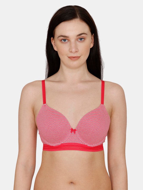

Zivame Pink Bra - Underwired Lightly Padded