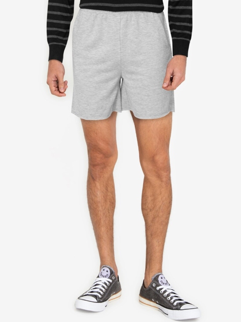 

ZALORA BASICS Men Grey Shorts