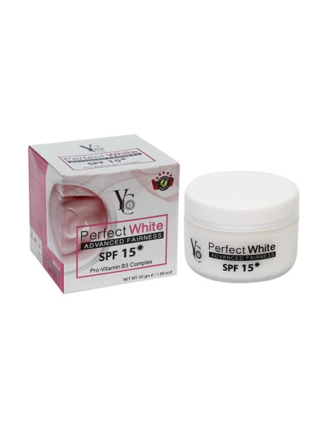 

YC Perfect White Advanced Fairness Day Cream SPF15 PA+++ (YC676), 50gm