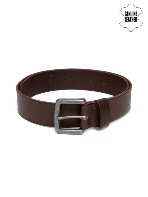 

Levis Men Brown Genuine Leather Belt