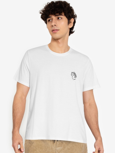 

ZALORA BASICS Men White T-shirt