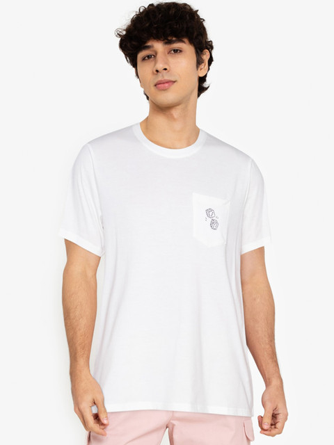 

ZALORA BASICS Men White T-shirt