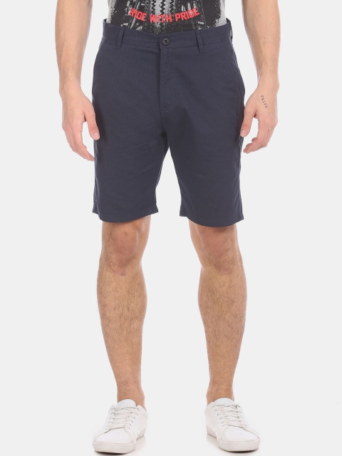 

Ruggers Men Blue Regular Shorts