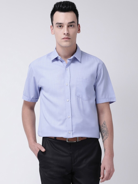 

GRACIT Men Blue Solid Smart Formal Shirt