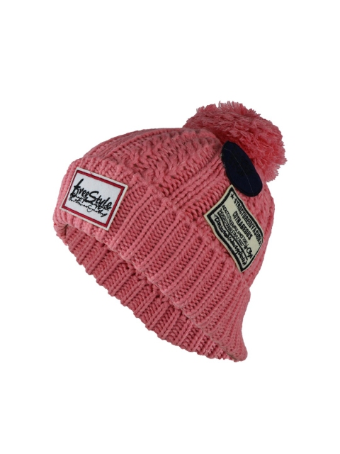 

iSWEVEN Unisex Pink Beanie