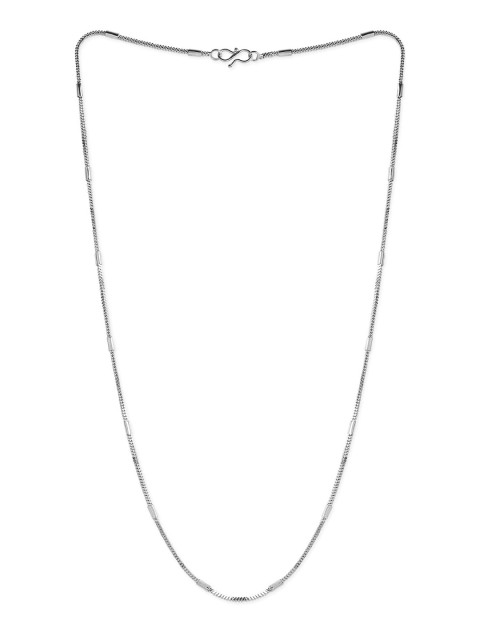 

The Roadster Lifestyle Co Men Silver-Toned Gold-Plated Handcrafted Chain