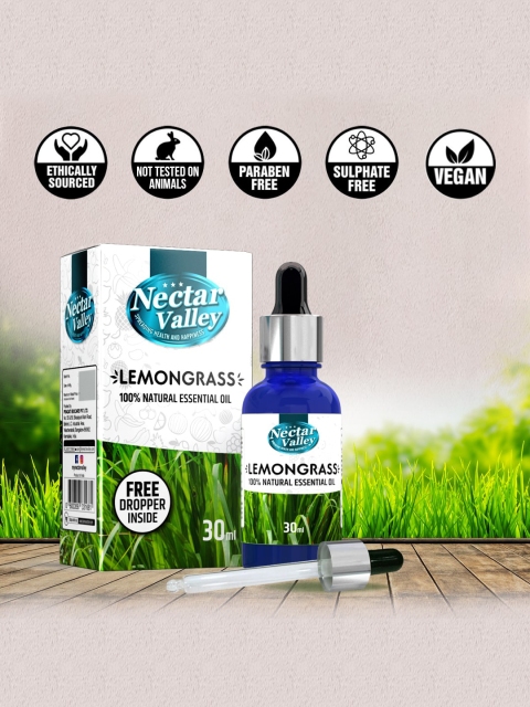 

Nectar Valley Lemongrass Essential Oil 30ml, Multi