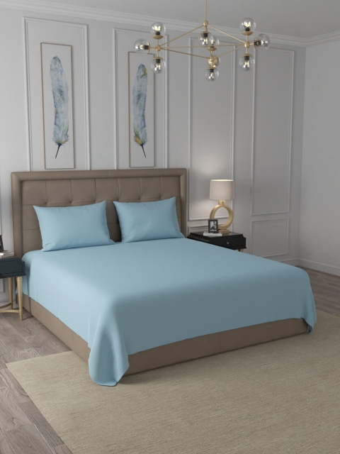 

Livpure Smart Blue 300 TC Queen Bedsheet with 2 Pillow Covers