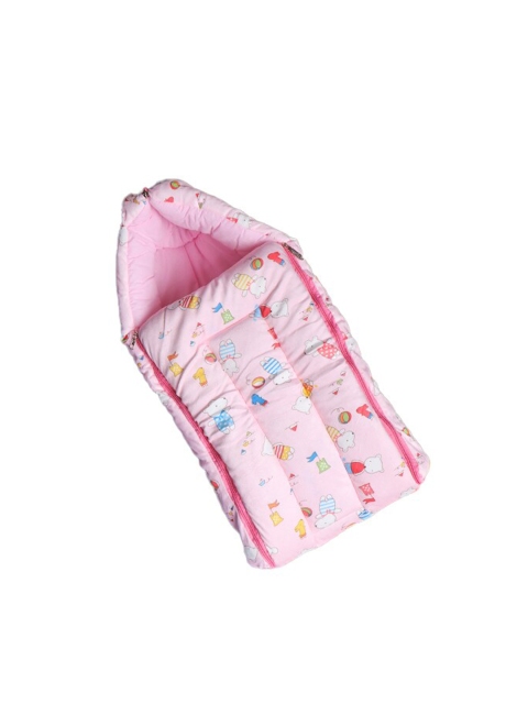 

Enfance Kids Pink Printed Sleeping Bag