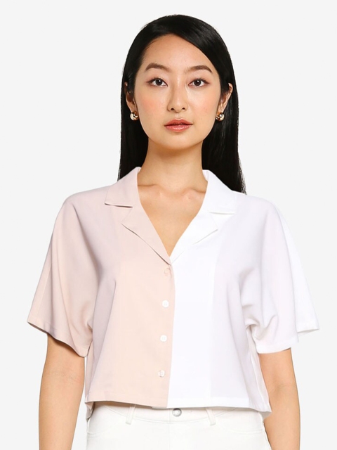 

ZALORA BASICS Multicoloured Colourblocked Tunic, Multi