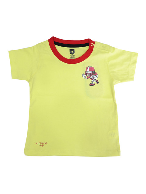 

612 league Boys Yellow T-shirt
