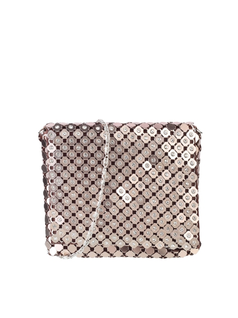 

Metro Bronze-Toned Embellished Purse Clutch