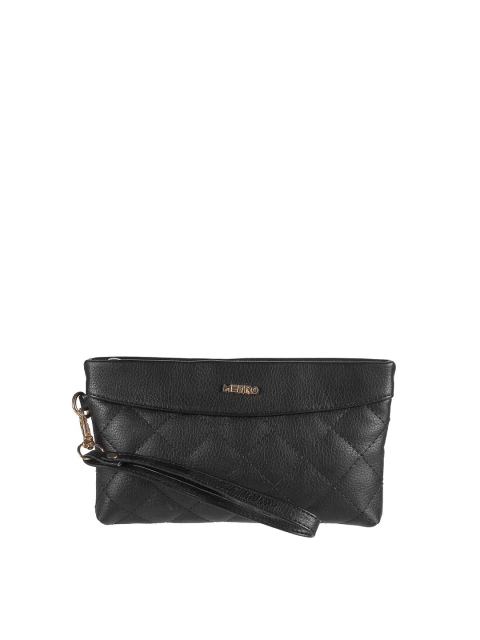 

Metro Black Textured Purse Clutch